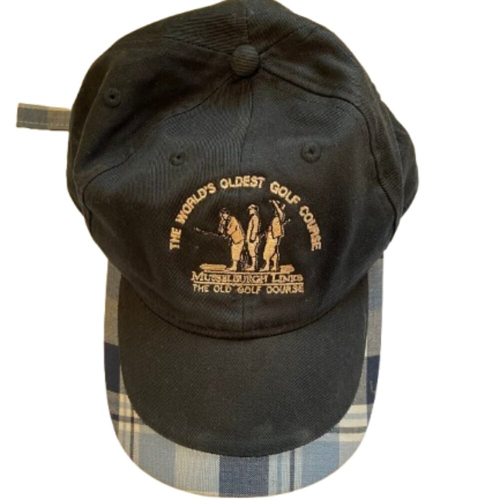 Worlds oldest golf course Musselburgh links boys club golf cap one size NWT C16